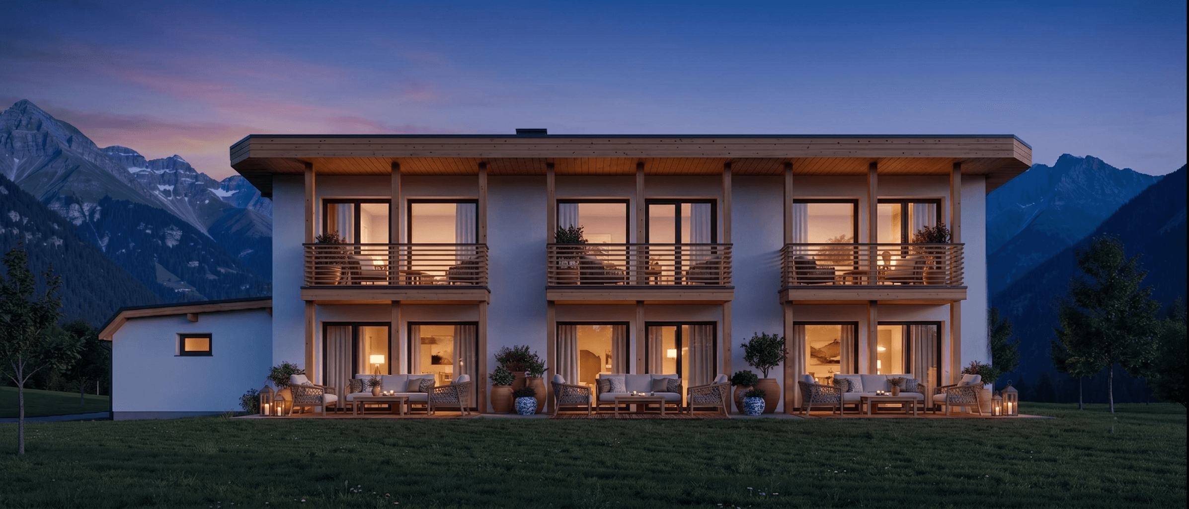 Vallis Achen Residenzen am Achensee als Visualisierung für Top 4